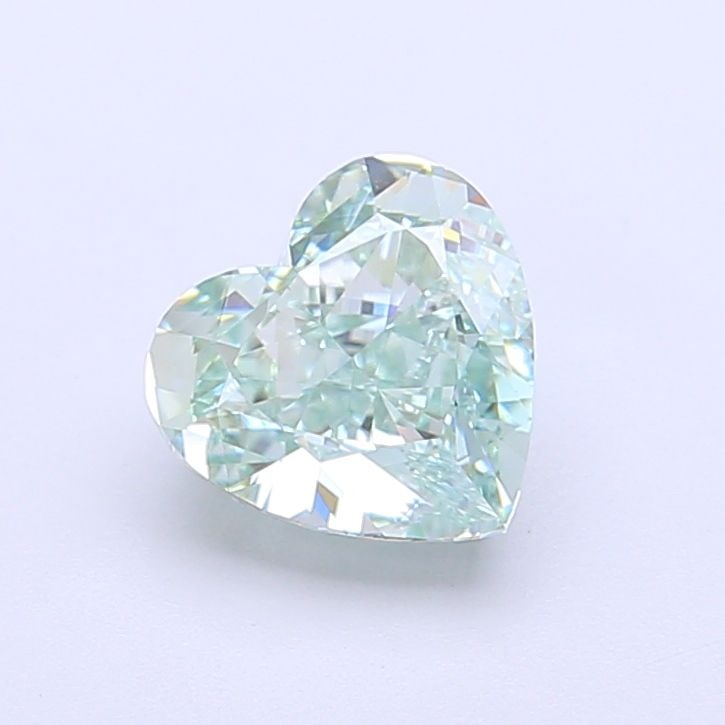 Loose Diamond - HEART 1.52ct Fancy Intense Green VS2: Loose Diamond - HEART 1.52ct Fancy Intense Green VS2 Source: This is a real non-mined Diamond that has been grown in a lab Shape: HEART Carats: 1.52 Color: Fancy Intense Green Certification: IGI Video