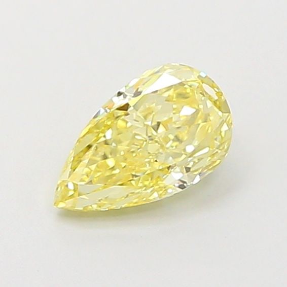 Loose Diamond - PEAR 0.84ct Fancy Yellow VVS2: Loose Diamond - PEAR 0.84ct Fancy Yellow VVS2 Source: This is a real non-mined Diamond that has been grown in a lab Shape: PEAR Carats: 0.84 Color: Fancy Yellow Certification: IGI Video: