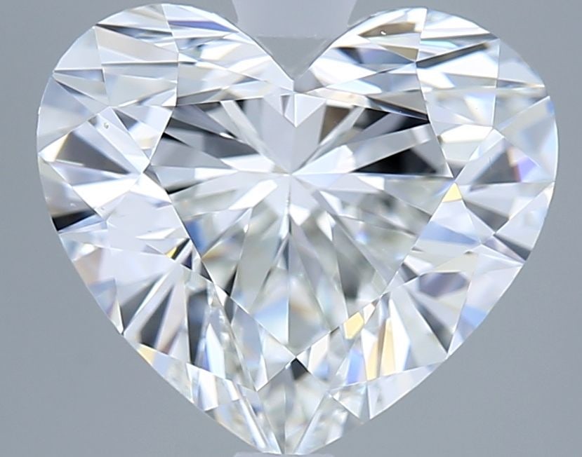 Loose Diamond - HEART 2.74ct F VS1: Loose Diamond - HEART 2.74ct F VS1 Source: This is a real non-mined Diamond that has been grown in a lab Shape: HEART Carats: 2.74 Color: F Clarity: VS1 Certification: IGI Video: