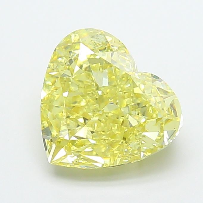 Loose Diamond - HEART 5.05ct Fancy Intense Yellow VS1: Loose Diamond - HEART 5.05ct Fancy Intense Yellow VS1 Source: This is a real non-mined Diamond that has been grown in a lab Shape: HEART Carats: 5.05 Color: Fancy Intense Yellow Certification: IGI Vid