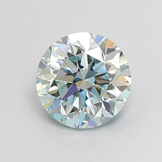 Loose Diamond - ROUND 1.2ct Fancy Greenish Blue VS2: Loose Diamond - ROUND 1.2ct Fancy Greenish Blue VS2 Source: This is a real non-mined Diamond that has been grown in a lab Shape: ROUND Carats: 1.2 Color: Fancy Greenish Blue Certification: IGI Video: