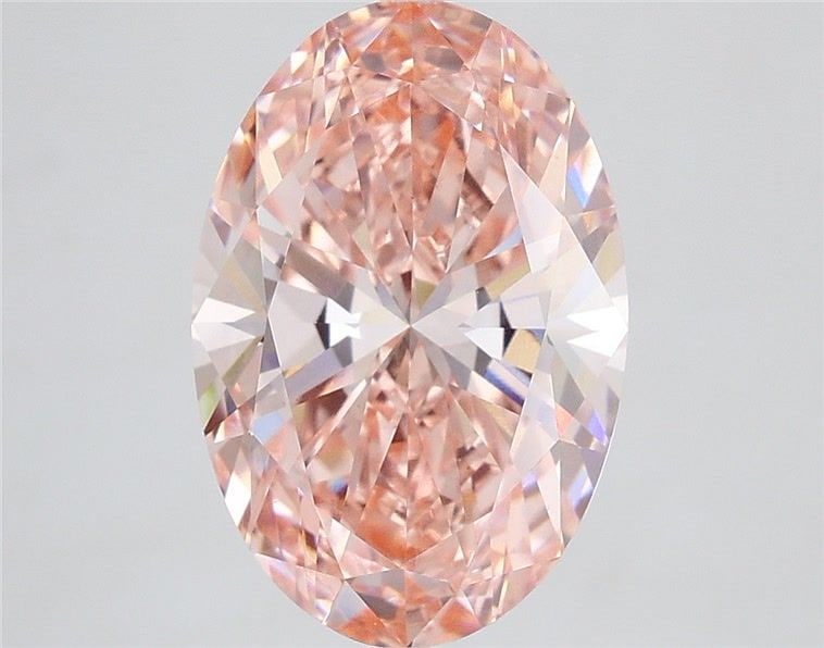 Loose Diamond - OVAL 5.02ct Fancy Vivid Pink VS1: Loose Diamond - OVAL 5.02ct Fancy Vivid Pink VS1 Source: This is a real non-mined Diamond that has been grown in a lab Shape: OVAL Carats: 5.02 Color: Fancy Vivid Pink Certification: IGI Video: