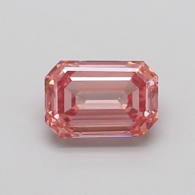 Loose Diamond - EMERALD 1.03ct Fancy Intense Brownish Pink VVS2: Loose Diamond - EMERALD 1.03ct Fancy Intense Brownish Pink VVS2 Source: This is a real non-mined Diamond that has been grown in a lab Shape: EMERALD Carats: 1.03 Color: Fancy Intense Brownish Pink Cer