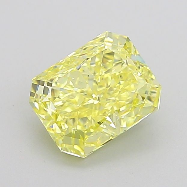 Loose Diamond - RADIANT 1.72ct Fancy Intense Yellow VS1: Loose Diamond - RADIANT 1.72ct Fancy Intense Yellow VS1 Source: This is a real non-mined Diamond that has been grown in a lab Shape: RADIANT Carats: 1.72 Color: Fancy Intense Yellow Certification: IGI