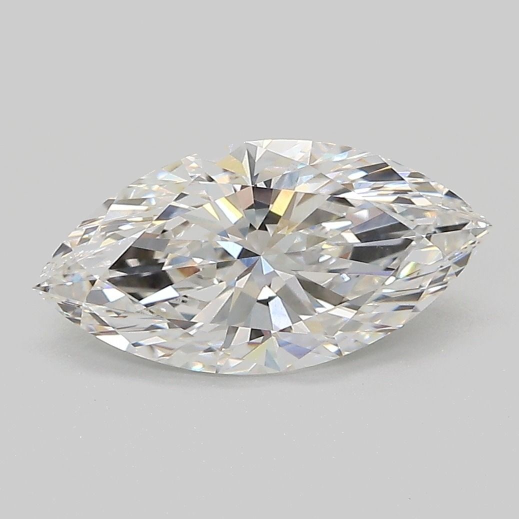 Loose Diamond - MARQUISE 2.09ct E VVS2: Loose Diamond - MARQUISE 2.09ct E VVS2 Source: This is a real non-mined Diamond that has been grown in a lab Shape: MARQUISE Carats: 2.09 Color: E Clarity: VVS2 Certification: IGI Video: