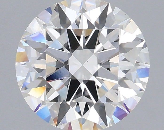 Ideal Loose Diamond - ROUND 2.31ct F VS1: Ideal Loose Diamond - ROUND 2.31ct F VS1 Source: This is a real non-mined Diamond that has been grown in a lab Shape: ROUND Carats: 2.31 Color: F Clarity: VS1 Certification: IGI Video: