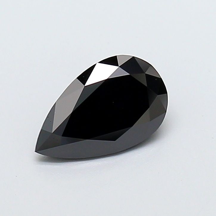 Loose Diamond - PEAR 1.02ct Fancy Black: Loose Diamond - PEAR 1.02ct Fancy Black Source: This is a real non-mined Diamond that has been grown in a lab Shape: PEAR Carats: 1.02 Color: Fancy Black Certification: IGI Video: