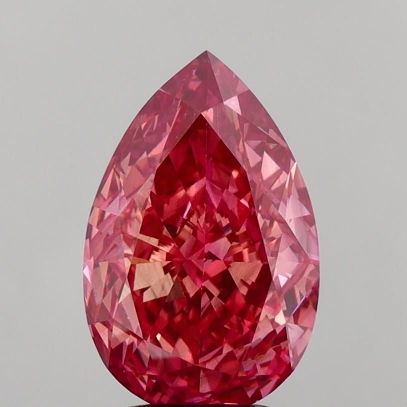 Loose Diamond - PEAR 4.12ct Fancy Vivid Pink VS2: Loose Diamond - PEAR 4.12ct Fancy Vivid Pink VS2 Source: This is a real non-mined Diamond that has been grown in a lab Shape: PEAR Carats: 4.12 Color: Fancy Vivid Pink Certification: IGI Video: Video
