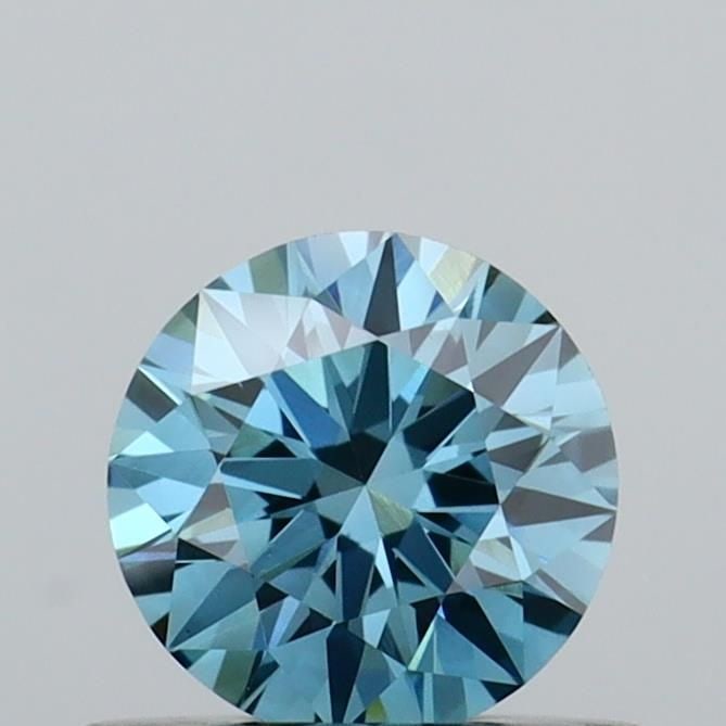 Loose Diamond - ROUND 0.46ct Fancy Vivid Blue VS1: Loose Diamond - ROUND 0.46ct Fancy Vivid Blue VS1 Source: This is a real non-mined Diamond that has been grown in a lab Shape: ROUND Carats: 0.46 Color: Fancy Vivid Blue Certification: IGI Video: