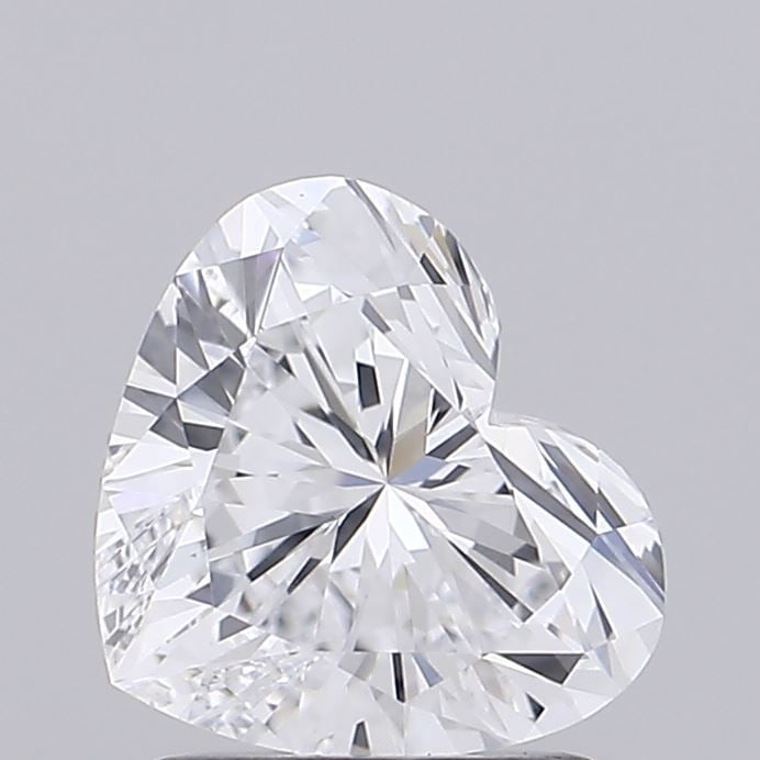 Loose Diamond - HEART 1.46ct D VVS2: Loose Diamond - HEART 1.46ct D VVS2 Source: This is a real non-mined Diamond that has been grown in a lab Shape: HEART Carats: 1.46 Color: D Clarity: VVS2 Certification: IGI Video: