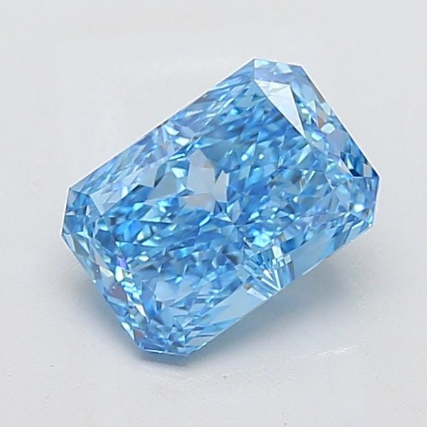 Loose Diamond - RADIANT 2.53ct Fancy Vivid Blue VVS1: Loose Diamond - RADIANT 2.53ct Fancy Vivid Blue VVS1 Source: This is a real non-mined Diamond that has been grown in a lab Shape: RADIANT Carats: 2.53 Color: Fancy Vivid Blue Certification: IGI Video: