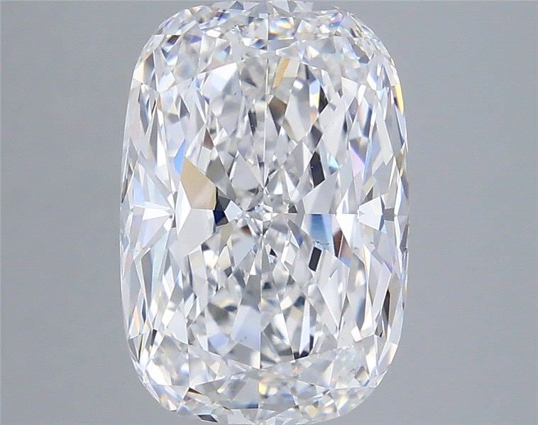 Loose Diamond - CUSHION MODIFIED 5.01ct D VS1: Loose Diamond - CUSHION MODIFIED 5.01ct D VS1 Source: This is a real non-mined Diamond that has been grown in a lab Shape: CUSHION MODIFIED Carats: 5.01 Color: D Clarity: VS1 Certification: IGI Video: