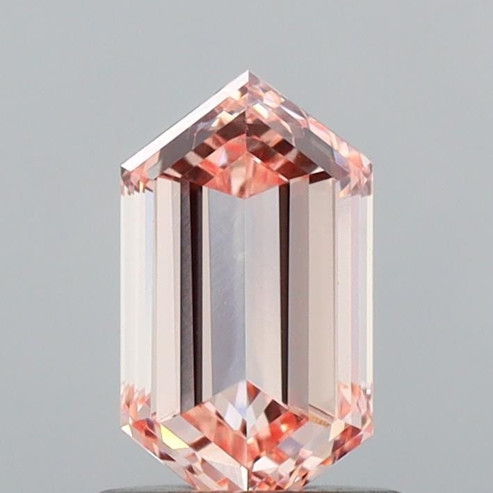 Loose Diamond - HEXAGONAL 1.39ct Fancy Pink VVS2: Loose Diamond - HEXAGONAL 1.39ct Fancy Pink VVS2 Source: This is a real non-mined Diamond that has been grown in a lab Shape: HEXAGONAL Carats: 1.39 Color: Fancy Pink Certification: IGI Video: