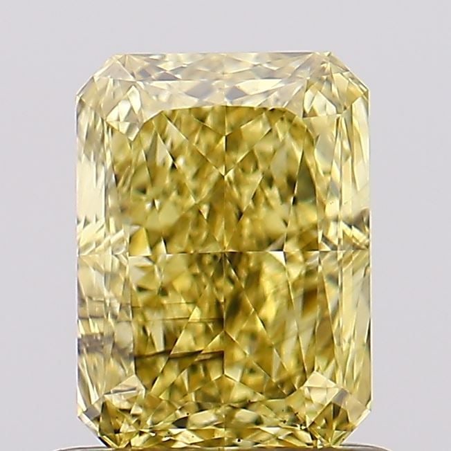 Loose Diamond - RADIANT 1.01ct Fancy Vivid Yellow SI1: Loose Diamond - RADIANT 1.01ct Fancy Vivid Yellow SI1 Source: This is a real non-mined Diamond that has been grown in a lab Shape: RADIANT Carats: 1.01 Color: Fancy Vivid Yellow Certification: IGI Vid