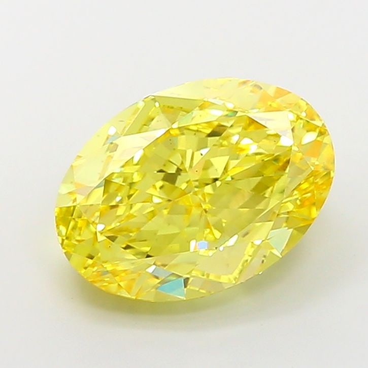 Loose Diamond - OVAL 8.09ct Fancy Vivid Yellow VS2: Loose Diamond - OVAL 8.09ct Fancy Vivid Yellow VS2 Source: This is a real non-mined Diamond that has been grown in a lab Shape: OVAL Carats: 8.09 Color: Fancy Vivid Yellow Certification: IGI Video: