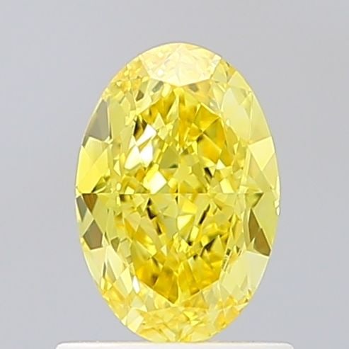 Loose Diamond - OVAL 1.02ct Fancy Vivid Yellow VVS2: Loose Diamond - OVAL 1.02ct Fancy Vivid Yellow VVS2 Source: This is a real non-mined Diamond that has been grown in a lab Shape: OVAL Carats: 1.02 Color: Fancy Vivid Yellow Certification: IGI Video: