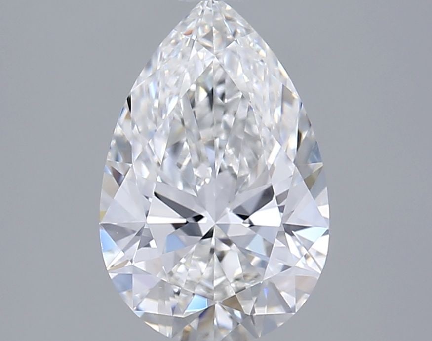 Loose Diamond - PEAR 1.55ct E VVS2: Loose Diamond - PEAR 1.55ct E VVS2 Source: This is a real non-mined Diamond that has been grown in a lab Shape: PEAR Carats: 1.55 Color: E Clarity: VVS2 Certification: IGI Video: