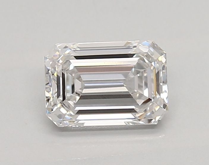 Loose Diamond - EMERALD 0.81ct E VVS1: Loose Diamond - EMERALD 0.81ct E VVS1 Source: This is a real non-mined Diamond that has been grown in a lab Shape: EMERALD Carats: 0.81 Color: E Clarity: VVS1 Certification: IGI Video: