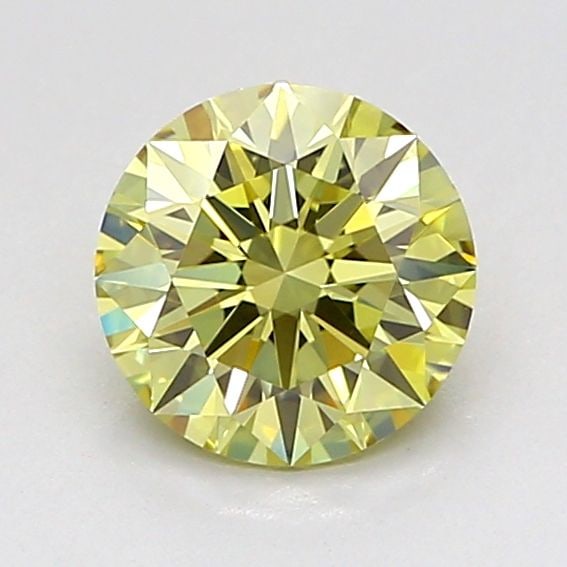 Ideal Loose Diamond - ROUND 1.02ct Fancy Light Yellow VS2: Ideal Loose Diamond - ROUND 1.02ct Fancy Light Yellow VS2 Source: This is a real non-mined Diamond that has been grown in a lab Shape: ROUND Carats: 1.02 Color: Fancy Light Yellow Certification: IGI V