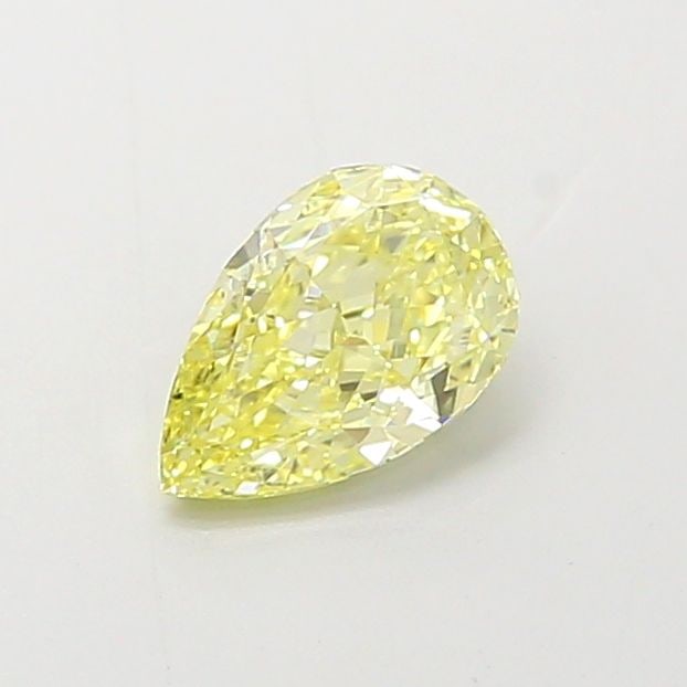 Loose Diamond - PEAR 0.65ct Fancy Yellow VS2: Loose Diamond - PEAR 0.65ct Fancy Yellow VS2 Source: This is a real non-mined Diamond that has been grown in a lab Shape: PEAR Carats: 0.65 Color: Fancy Yellow Certification: IGI Video: