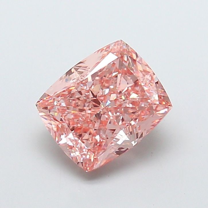 Loose Diamond - CUSHION MODIFIED 5.07ct Fancy Vivid Pink VS1: Loose Diamond - CUSHION MODIFIED 5.07ct Fancy Vivid Pink VS1 Source: This is a real non-mined Diamond that has been grown in a lab Shape: CUSHION MODIFIED Carats: 5.07 Color: Fancy Vivid Pink Certific