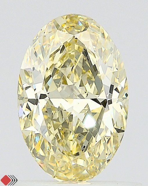 Loose Diamond - OVAL 1.02ct Fancy Yellow VS2: Loose Diamond - OVAL 1.02ct Fancy Yellow VS2 Source: This is a real non-mined Diamond that has been grown in a lab Shape: OVAL Carats: 1.02 Color: Fancy Yellow Certification: IGI Video: