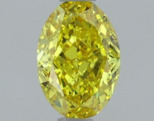 Loose Diamond - OVAL 1.1ct Fancy Vivid Yellow VVS2: Loose Diamond - OVAL 1.1ct Fancy Vivid Yellow VVS2 Source: This is a real non-mined Diamond that has been grown in a lab Shape: OVAL Carats: 1.1 Color: Fancy Vivid Yellow Certification: IGI Video:
