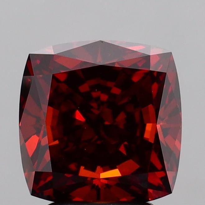 Loose Diamond - CUSHION MODIFIED 3.36ct Fancy Deep Brownish Orange VS1: Loose Diamond - CUSHION MODIFIED 3.36ct Fancy Deep Brownish Orange VS1 Source: This is a real non-mined Diamond that has been grown in a lab Shape: CUSHION MODIFIED Carats: 3.36 Color: Fancy Deep Brow