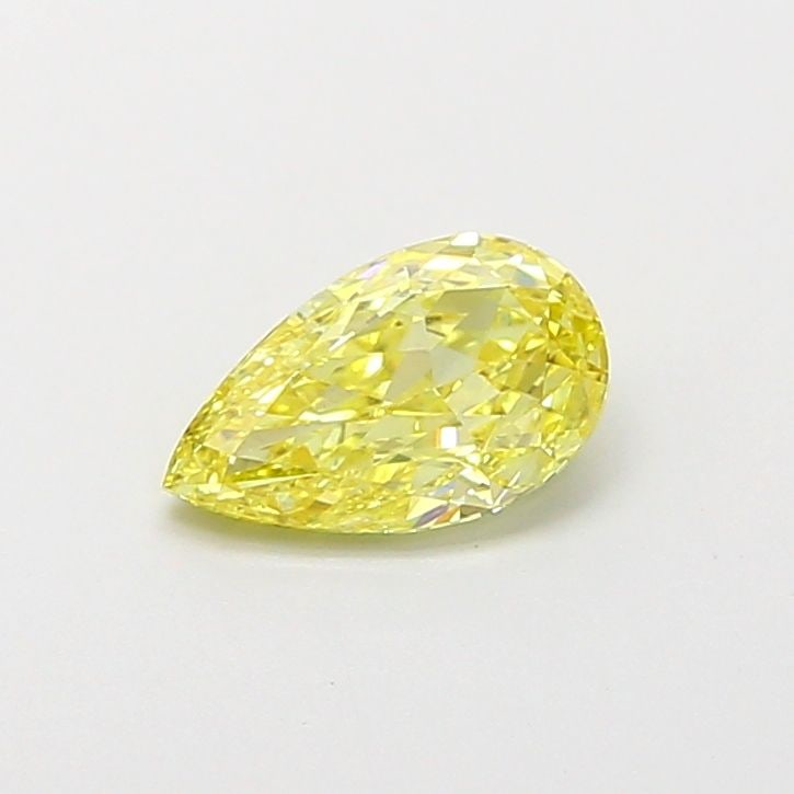 Loose Diamond - PEAR 0.76ct Fancy Intense Yellow VS2: Loose Diamond - PEAR 0.76ct Fancy Intense Yellow VS2 Source: This is a real non-mined Diamond that has been grown in a lab Shape: PEAR Carats: 0.76 Color: Fancy Intense Yellow Certification: IGI Video