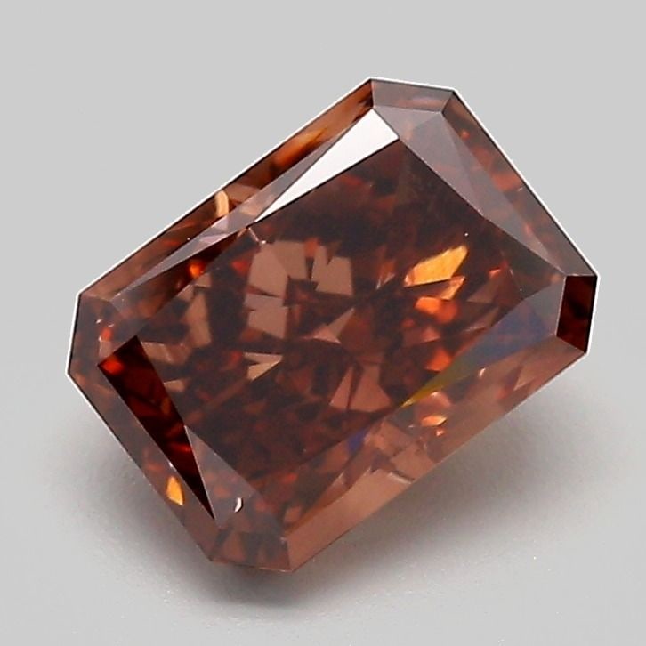 Loose Diamond - RADIANT 1.76ct Fancy Brown VVS2: Loose Diamond - RADIANT 1.76ct Fancy Brown VVS2 Source: This is a real non-mined Diamond that has been grown in a lab Shape: RADIANT Carats: 1.76 Color: Fancy Brown Certification: IGI Video: