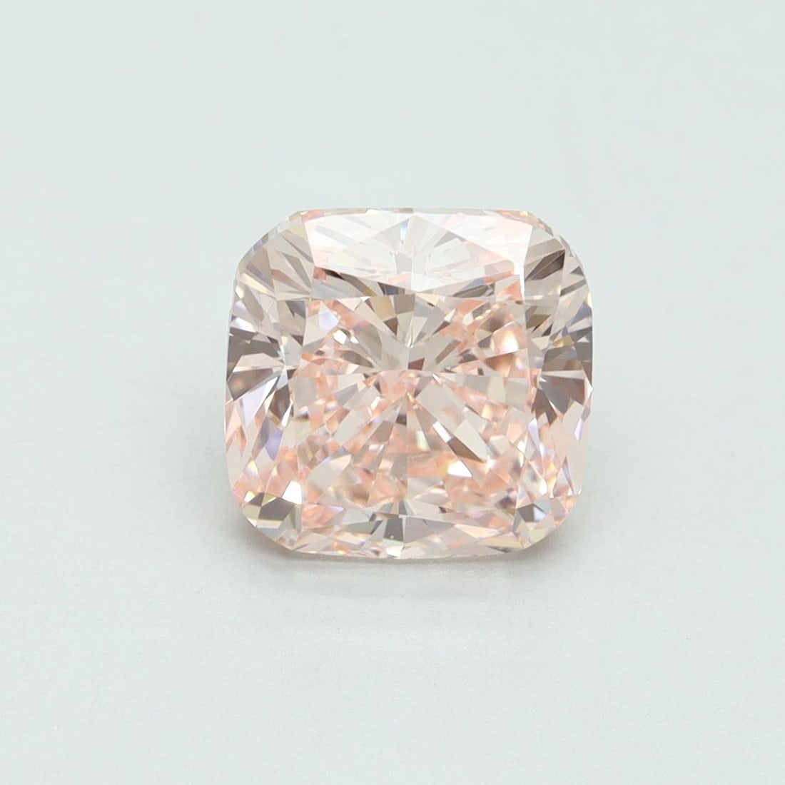 Loose Diamond - CUSHION BRILLIANT 3.0ct Fancy Intense Pink VS1: Loose Diamond - CUSHION BRILLIANT 3.0ct Fancy Intense Pink VS1 Source: This is a real non-mined Diamond that has been grown in a lab Shape: CUSHION BRILLIANT Carats: 3.0 Color: Fancy Intense Pink Cert