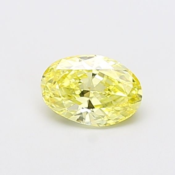 Loose Diamond - OVAL 0.66ct Fancy Intense Yellow VS1: Loose Diamond - OVAL 0.66ct Fancy Intense Yellow VS1 Source: This is a real non-mined Diamond that has been grown in a lab Shape: OVAL Carats: 0.66 Color: Fancy Intense Yellow Certification: IGI Video