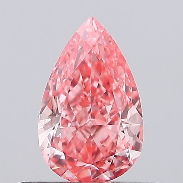 Loose Diamond - PEAR 0.28ct Fancy Vivid Pink VS1: Loose Diamond - PEAR 0.28ct Fancy Vivid Pink VS1 Source: This is a real non-mined Diamond that has been grown in a lab Shape: PEAR Carats: 0.28 Color: Fancy Vivid Pink Certification: NONE Video:
