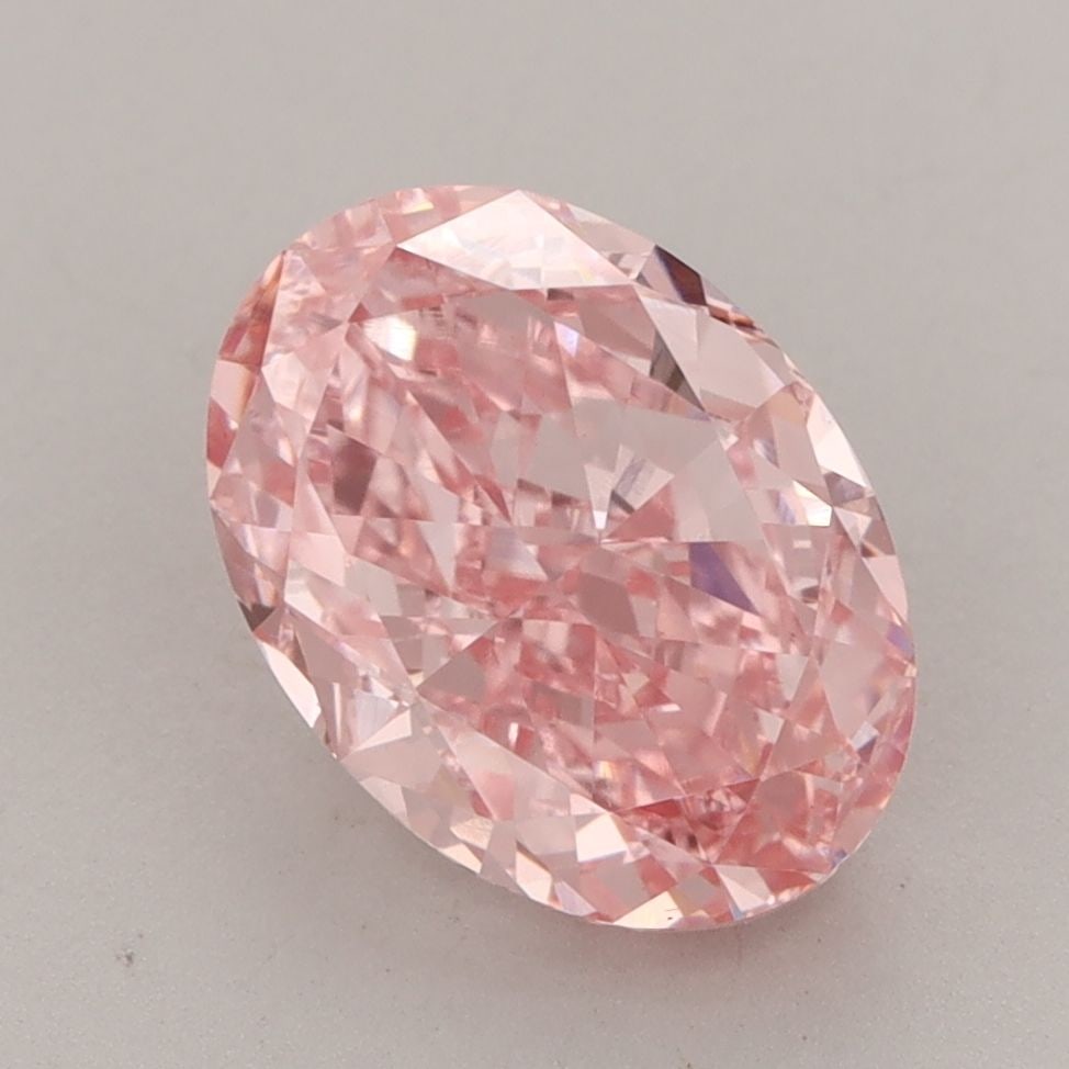 Loose Diamond - OVAL 3.16ct Fancy Vivid Pink VS1: Loose Diamond - OVAL 3.16ct Fancy Vivid Pink VS1 Source: This is a real non-mined Diamond that has been grown in a lab Shape: OVAL Carats: 3.16 Color: Fancy Vivid Pink Certification: IGI Video: