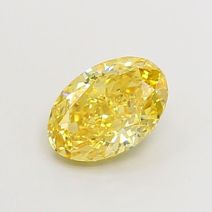 Loose Diamond - OVAL 1.07ct Fancy Vivid Yellow VVS2: Loose Diamond - OVAL 1.07ct Fancy Vivid Yellow VVS2 Source: This is a real non-mined Diamond that has been grown in a lab Shape: OVAL Carats: 1.07 Color: Fancy Vivid Yellow Certification: NONE Video: