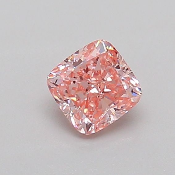 Loose Diamond - CUSHION MODIFIED 0.46ct Fancy Vivid Pink VS2: Loose Diamond - CUSHION MODIFIED 0.46ct Fancy Vivid Pink VS2 Source: This is a real non-mined Diamond that has been grown in a lab Shape: CUSHION MODIFIED Carats: 0.46 Color: Fancy Vivid Pink Certific
