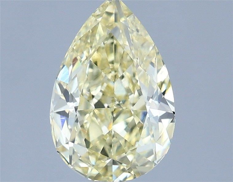 Loose Diamond - PEAR 1.08ct Fancy Yellow VS1: Loose Diamond - PEAR 1.08ct Fancy Yellow VS1 Source: This is a real non-mined Diamond that has been grown in a lab Shape: PEAR Carats: 1.08 Color: Fancy Yellow Certification: IGI Video: