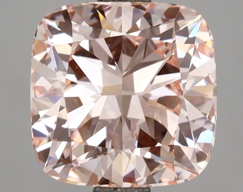 Loose Diamond - CUSHION MODIFIED 3.01ct Fancy Intense Pink VVS2: Loose Diamond - CUSHION MODIFIED 3.01ct Fancy Intense Pink VVS2 Source: This is a real non-mined Diamond that has been grown in a lab Shape: CUSHION MODIFIED Carats: 3.01 Color: Fancy Intense Pink Cer
