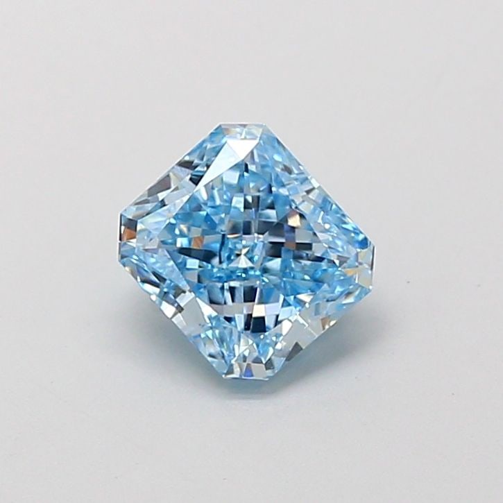Loose Diamond - RADIANT 1.07ct Fancy Vivid Blue VVS2: Loose Diamond - RADIANT 1.07ct Fancy Vivid Blue VVS2 Source: This is a real non-mined Diamond that has been grown in a lab Shape: RADIANT Carats: 1.07 Color: Fancy Vivid Blue Certification: IGI Video:
