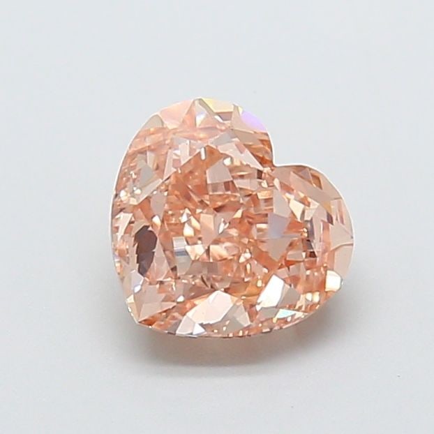 Loose Diamond - HEART 2.03ct Fancy Light Brown VS1: Loose Diamond - HEART 2.03ct Fancy Light Brown VS1 Source: This is a real non-mined Diamond that has been grown in a lab Shape: HEART Carats: 2.03 Color: Fancy Light Brown Certification: IGI Video: