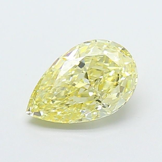 Loose Diamond - PEAR 1.06ct Fancy Light Yellow VVS2: Loose Diamond - PEAR 1.06ct Fancy Light Yellow VVS2 Source: This is a real non-mined Diamond that has been grown in a lab Shape: PEAR Carats: 1.06 Color: Fancy Light Yellow Certification: IGI Video:
