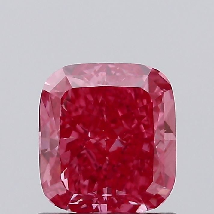 Loose Diamond - CUSHION MODIFIED 1.02ct Fancy Vivid Pink VVS2: Loose Diamond - CUSHION MODIFIED 1.02ct Fancy Vivid Pink VVS2 Source: This is a real non-mined Diamond that has been grown in a lab Shape: CUSHION MODIFIED Carats: 1.02 Color: Fancy Vivid Pink Certifi