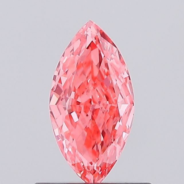 Loose Diamond - MARQUISE 0.46ct Fancy Vivid Pink VVS2: Loose Diamond - MARQUISE 0.46ct Fancy Vivid Pink VVS2 Source: This is a real non-mined Diamond that has been grown in a lab Shape: MARQUISE Carats: 0.46 Color: Fancy Vivid Pink Certification: NONE Vid