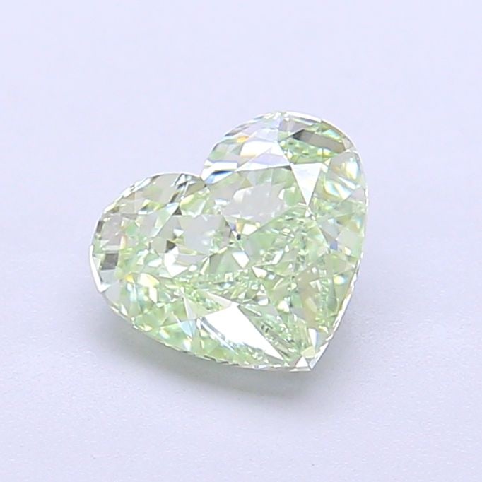 Loose Diamond - HEART 1.15ct Fancy Intense Green VVS2: Loose Diamond - HEART 1.15ct Fancy Intense Green VVS2 Source: This is a real non-mined Diamond that has been grown in a lab Shape: HEART Carats: 1.15 Color: Fancy Intense Green Certification: IGI Vide