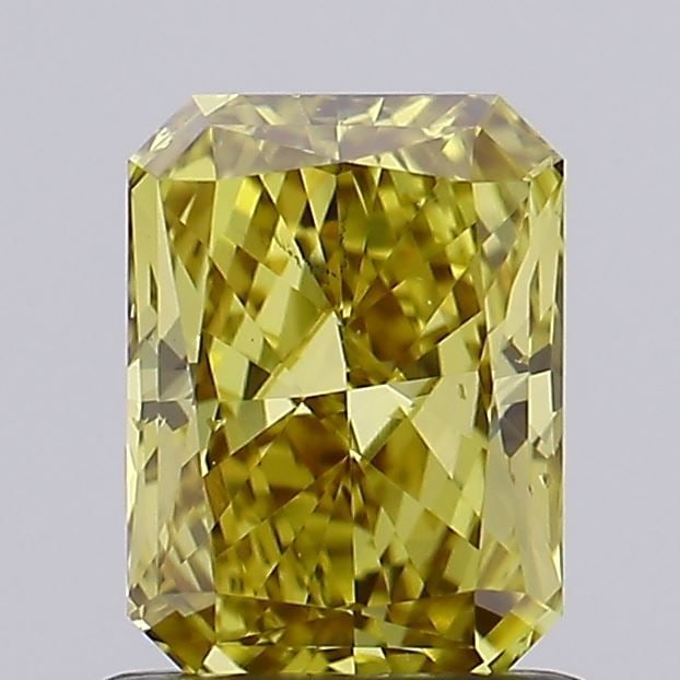 Loose Diamond - RADIANT 1.01ct Fancy Brownish Yellow VS2: Loose Diamond - RADIANT 1.01ct Fancy Brownish Yellow VS2 Source: This is a real non-mined Diamond that has been grown in a lab Shape: RADIANT Carats: 1.01 Color: Fancy Brownish Yellow Certification: I