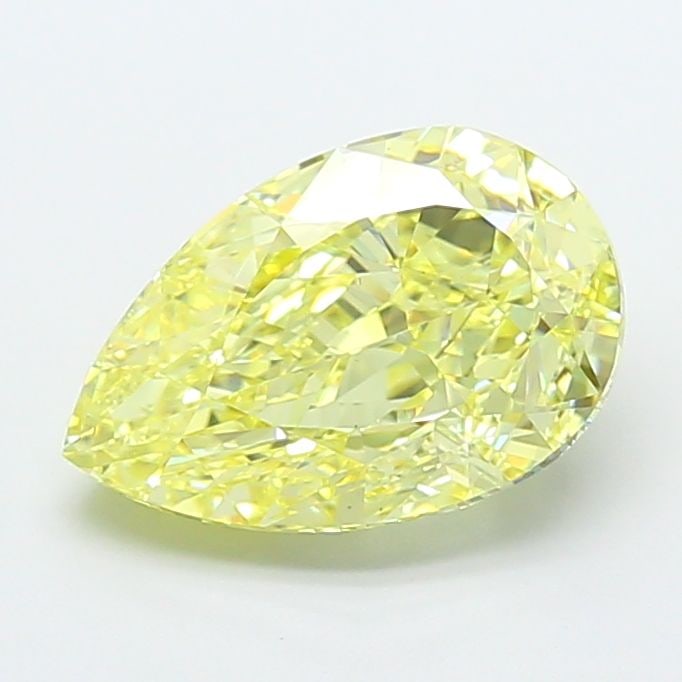Loose Diamond - PEAR 5.02ct Fancy Intense Yellow VS1: Loose Diamond - PEAR 5.02ct Fancy Intense Yellow VS1 Source: This is a real non-mined Diamond that has been grown in a lab Shape: PEAR Carats: 5.02 Color: Fancy Intense Yellow Certification: IGI Video