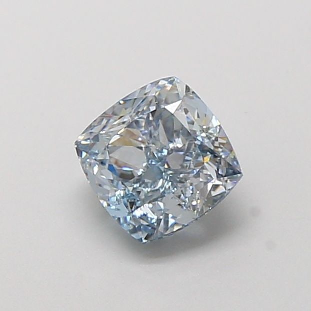 Loose Diamond - CUSHION MODIFIED 1.12ct Fancy Intense Blue VVS2: Loose Diamond - CUSHION MODIFIED 1.12ct Fancy Intense Blue VVS2 Source: This is a real non-mined Diamond that has been grown in a lab Shape: CUSHION MODIFIED Carats: 1.12 Color: Fancy Intense Blue Cer