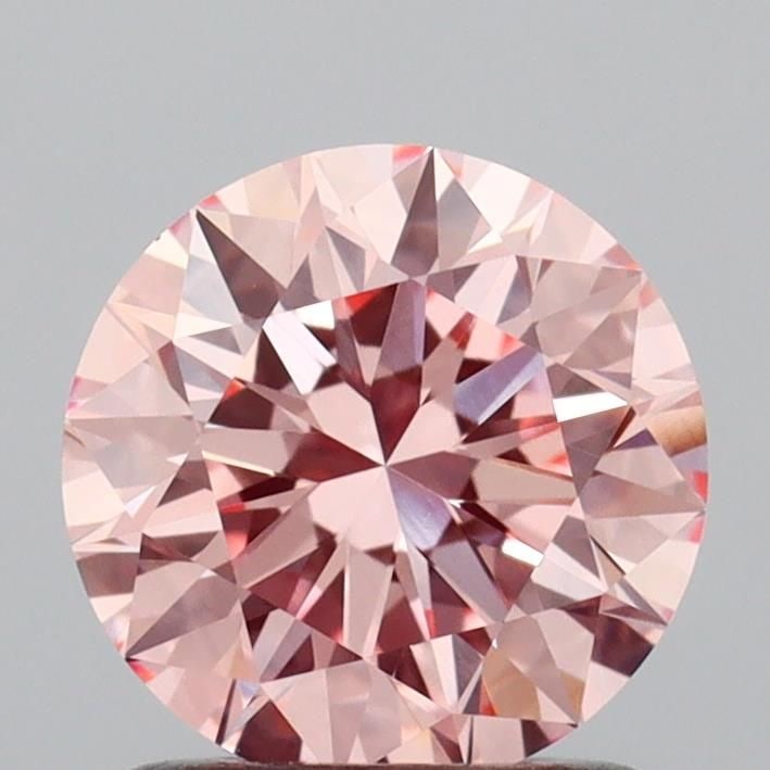 Loose Diamond - ROUND 1.22ct Fancy Intense Pink VVS2: Loose Diamond - ROUND 1.22ct Fancy Intense Pink VVS2 Source: This is a real non-mined Diamond that has been grown in a lab Shape: ROUND Carats: 1.22 Color: Fancy Intense Pink Certification: IGI Video: