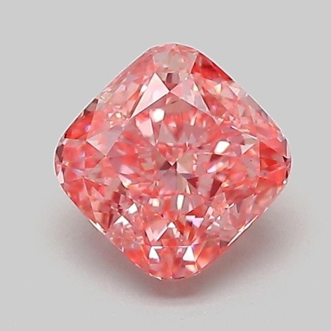 Loose Diamond - CUSHION MODIFIED 1.04ct Fancy Vivid Pink VS2: Loose Diamond - CUSHION MODIFIED 1.04ct Fancy Vivid Pink VS2 Source: This is a real non-mined Diamond that has been grown in a lab Shape: CUSHION MODIFIED Carats: 1.04 Color: Fancy Vivid Pink Certific
