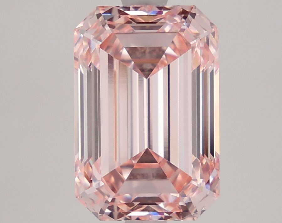 Loose Diamond - EMERALD 4.0ct Fancy Intense Pink VVS2: Loose Diamond - EMERALD 4.0ct Fancy Intense Pink VVS2 Source: This is a real non-mined Diamond that has been grown in a lab Shape: EMERALD Carats: 4.0 Color: Fancy Intense Pink Certification: IGI Vide